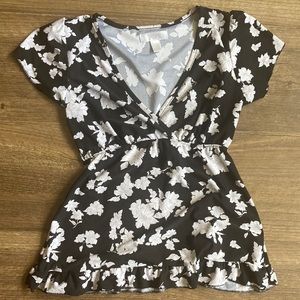 Adrienne Vittadini | Floral Shirt